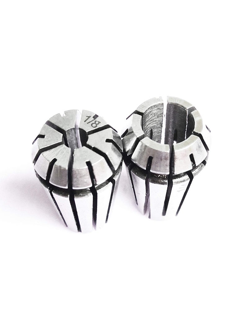 F.L.S 15Pcs ER11 Spring Collet Set For CNC Super Precision Milling tool Gripping Range 1mm,1.5mm,2mm,2.5mm,3mm,3.5mm,4mm,4.5 mm,5 mm,5.5 mm,6 mm,6.5 mm,7mm,1/4",1/8" - Image 5